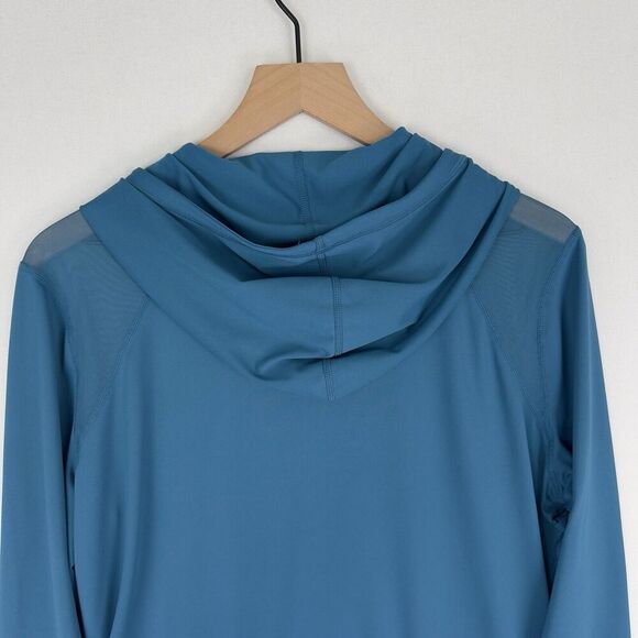 Z By Zella Pullover Top Womens XL Blue Athletic Mesh Breathable Stretch Workout - Picture 6 of 13
